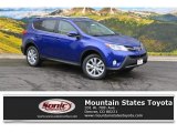 2015 Blue Crush Metallic Toyota RAV4 Limited AWD #108572430