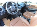 2016 Audi Q3 2.0 TSFI Prestige Chestnut Brown Interior