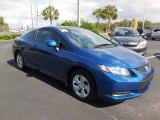 2013 Honda Civic LX Coupe Front 3/4 View