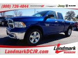 2016 Blue Streak Pearl Ram 1500 Big Horn Quad Cab #108610159