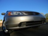2002 Titanium Metallic Honda Civic EX Coupe #108610199