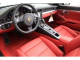 2016 Porsche 911 Targa 4S Black/Garnet Red Interior