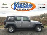 2016 Billet Silver Metallic Jeep Wrangler Unlimited Sport 4x4 #108643924