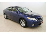 2011 Blue Ribbon Metallic Toyota Camry XLE #108643853