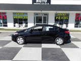 2016 Aurora Black Pearl Kia Forte LX Sedan #108673824