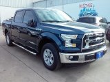 2015 Blue Jeans Metallic Ford F150 XLT SuperCrew #108673658