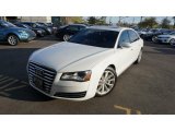 2012 Glacier White Metallic Audi A8 L 4.2 quattro #108673786