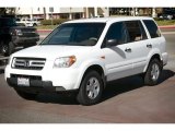 2007 Honda Pilot Taffeta White