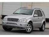 Brilliant Silver Metallic Mercedes-Benz ML in 2003