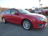 2012 Red Candy Metallic Ford Fusion SEL V6 AWD #108728553
