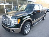 2012 Ford F150 Lariat SuperCrew 4x4 Front 3/4 View