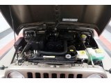 2003 Jeep Wrangler SE 4x4 2.4 Liter DOHC 16 Valve 4 Cylinder Engine