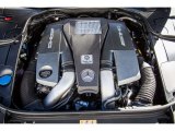 2016 Mercedes-Benz S 63 AMG 4Matic Sedan 5.5 Liter AMG biturbo DOHC 32-Valve VVT V8 Engine