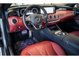 2016 Mercedes-Benz S 550 4Matic Coupe designo Bengal Red/Black Interior