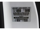 2016 F-TYPE Color Code for Polaris White - Color Code: 1AA