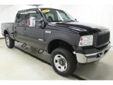 2006 Black Ford F250 Super Duty Lariat Crew Cab 4x4 #108754536