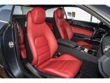 2016 Mercedes-Benz E 400 Coupe Red/Black Interior