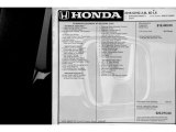 2016 Honda Civic LX Sedan Window Sticker
