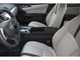 2016 Honda Civic LX Sedan Ivory Interior