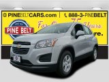 2016 Silver Ice Metallic Chevrolet Trax LTZ AWD #108824535