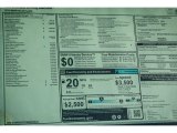 2016 BMW X6 xDrive35i Window Sticker