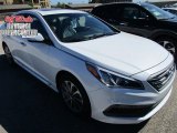 2016 Quartz White Pearl Hyundai Sonata Sport #108824710