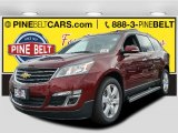 2016 Siren Red Tintcoat Chevrolet Traverse LT AWD #108824526