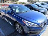 2016 Lakeside Blue Hyundai Sonata Limited #108824691