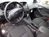2016 Ford Focus SE Hatch Charcoal Black Interior