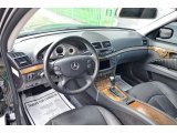 2007 Mercedes-Benz E 550 Sedan Black/Sahara Beige Interior