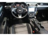 2016 Ford Mustang GT Premium Convertible Ebony Interior