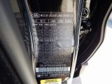 2016 Range Rover Evoque Color Code for Santorini Black Metalllic - Color Code: 820
