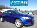 2014 Deep Impact Blue Ford Fusion SE EcoBoost #108864923