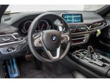 2016 BMW 7 Series 750i xDrive Sedan Black Interior