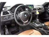 2016 BMW 3 Series 328i Sedan Saddle Brown Interior