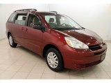 2005 Salsa Red Pearl Toyota Sienna LE #108940888