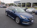 2016 Lakeside Blue Hyundai Sonata Limited #108972074