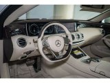 2016 Mercedes-Benz S 550 4Matic Coupe designo Porcelain/Espresso Brown Interior