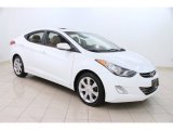 2012 Shimmering White Hyundai Elantra Limited #108972312