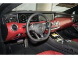 2016 Mercedes-Benz S 550 4Matic Coupe designo Bengal Red/Black Interior