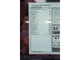 2016 BMW 4 Series 428i Coupe Window Sticker
