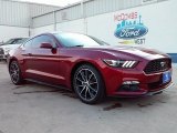 2016 Ruby Red Metallic Ford Mustang EcoBoost Coupe #108972086