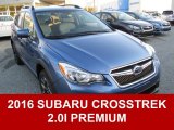 2016 Quartz Blue Pearl Subaru Crosstrek 2.0i Premium #109007464