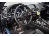 2016 BMW 6 Series 650i Gran Coupe Black Interior