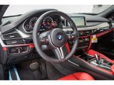 2016 BMW X5 M xDrive Mugello Red Interior