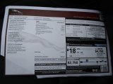 2016 Jaguar F-TYPE R Convertible Window Sticker