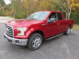 2015 Ford F150 XLT SuperCab Front 3/4 View