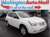 2010 Phantom White Nissan Rogue S AWD 360 Value Package #109062236