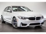 2016 BMW M3 Mineral White Metallic