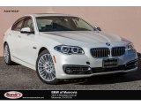 2016 BMW 5 Series Mineral White Metallic